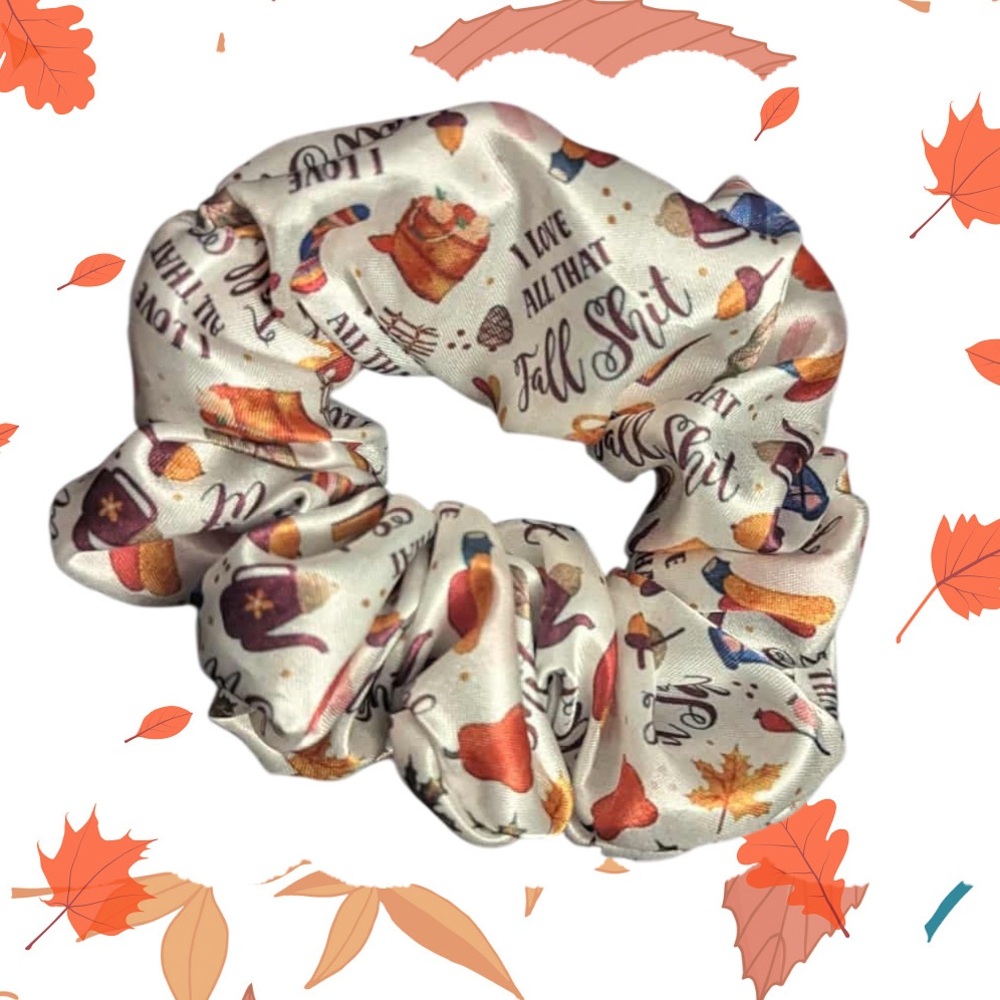 I love all that fall shit scrunchie